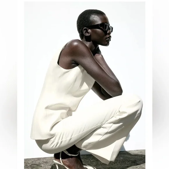 Spring /summer 🌺 NWT ZARA ZIPPER BUSTIER TOP  L
🚨 My prices are firm no discount - Picture 13 of 16